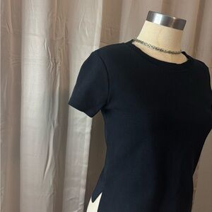 Zara Black Short Sleeve Tee